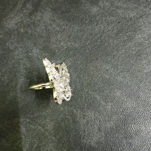 New Crystal Butterfly Ring