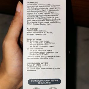 Bare Anatomy Hairfall Shampoo