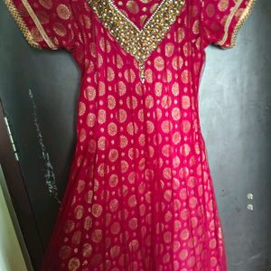 Maroon Kurta And Dupatta Set