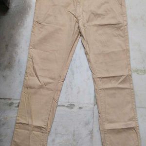 John Hill Nude Colour Formal Pant