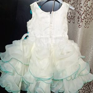 Beautiful Partywear Frock For Your Princess