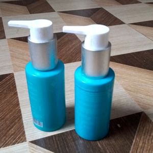 Empty Facewash Bottle