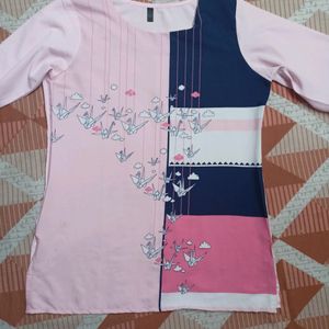 Short Pink Kurti