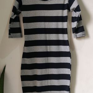 Striped Bodycon Dress