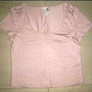 H&M Square Pink Top ( Offer For Today🔥)