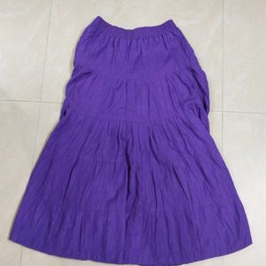 3/4 Plain Skirt.