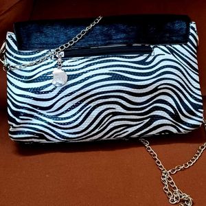 Imported Zebra Print Sling