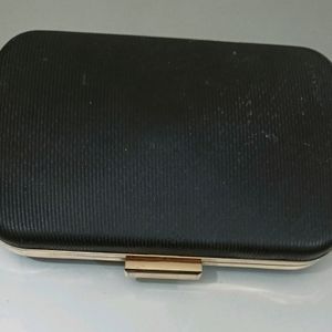 Womens Black Party Clutch