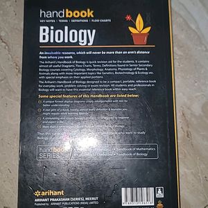 Arihant Biology Handbook