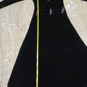 Black Abaya With Dupatta