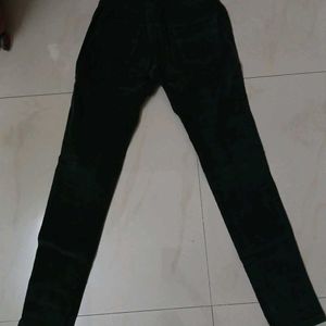 Dark Green Corduroy Pants