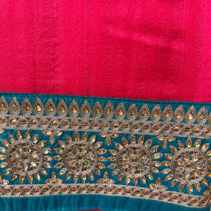 Jute Silk Saree