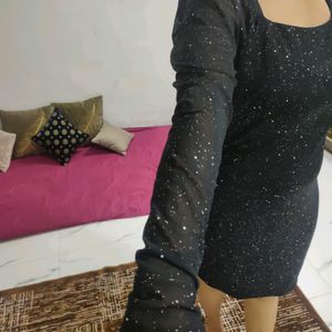 Party Wear Shimmer Dress