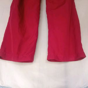 RED LINEN TROUSER SUIT 🍒