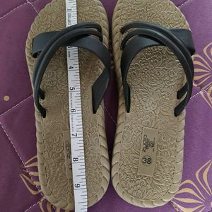 Zudio Slipper Flipflop Khakhi Uk 5.5 38size