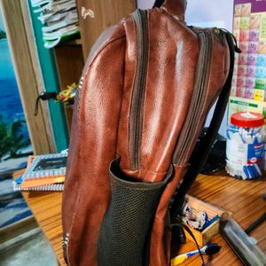 Leather Backpack For Men And Women 25L