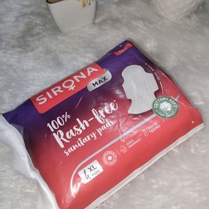 Sealed Sirona100% Rash Free sanitary Pad Pack Of 3