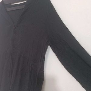 Black Top With Tussel Very Comfortable Xxl