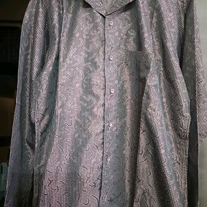 Self Design Party Wear Shirt For Men In M Size