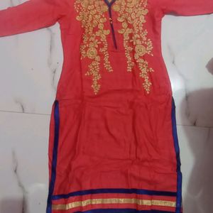 Collar Neck Fancy Kurta