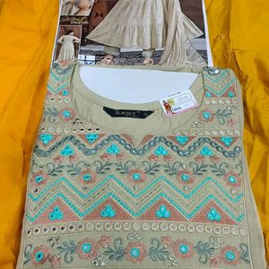 KRST ANARKALI KURTI SET XL SIZE