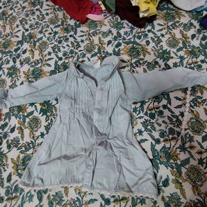 Beautiful Shirt Cum Frock For Girls