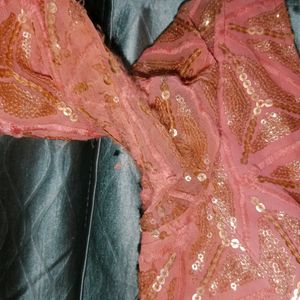 Pink Sequence Lehenga Choli