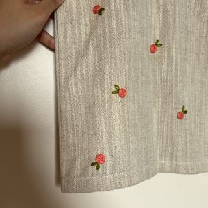 <NEW> Embroidered Sleeveless Top