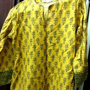 Yellow Kurta