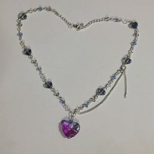 Cinderella Big Heart Y2K Fairycore Necklace