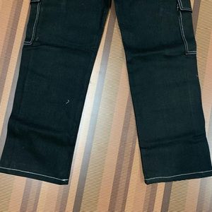 O-78 Size 28 Cargo Women Denim Jeans