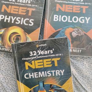 Neet 32 Year Chapter Wise Solution Books