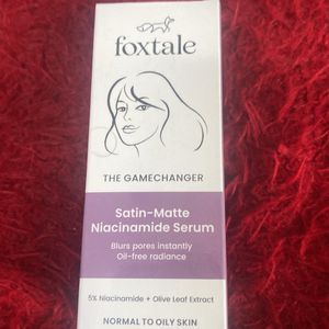 Satin Matte Niacinamide Serum Foxtale