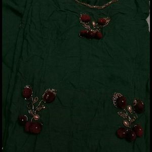 L To XL Size Kurti Shrara Set