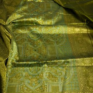 100% Pure Silk Himroo Banarasi Authentic And Rare