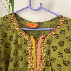 Green Kurta