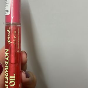 VS pink watermelon lip oil