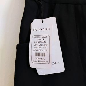 Inaaoo Black Premium Trousers