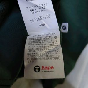 Aape By A Bathing Ape Men Patch Logo Hoodie