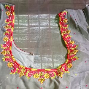 Chanderi Fancy Cotton Saree