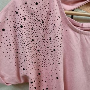 Pink Embellished Top