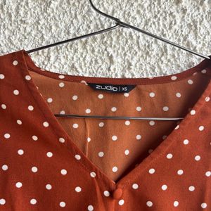 Polka Dots Top From ZUDIO