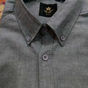 Mens Wear Shirt Full Sleeve,Grey Colour