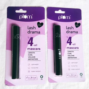 ✨ Plum 4 In 1 Lash Drama Mascara❤️