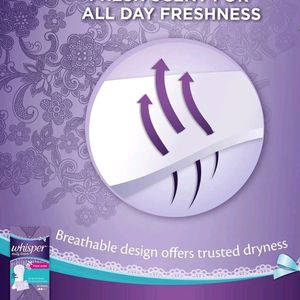 Whisper Daily Liners Clean&Fresh