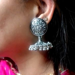 Oxidised Earrings