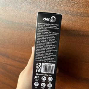 Clensta Snail 96 Mucin Skin Repair Face Serum with