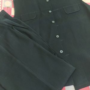 Black Formal Coat Pant