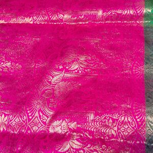 Silk Saree With Blouce