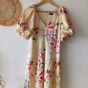 Le Chateau Floral Dress From France